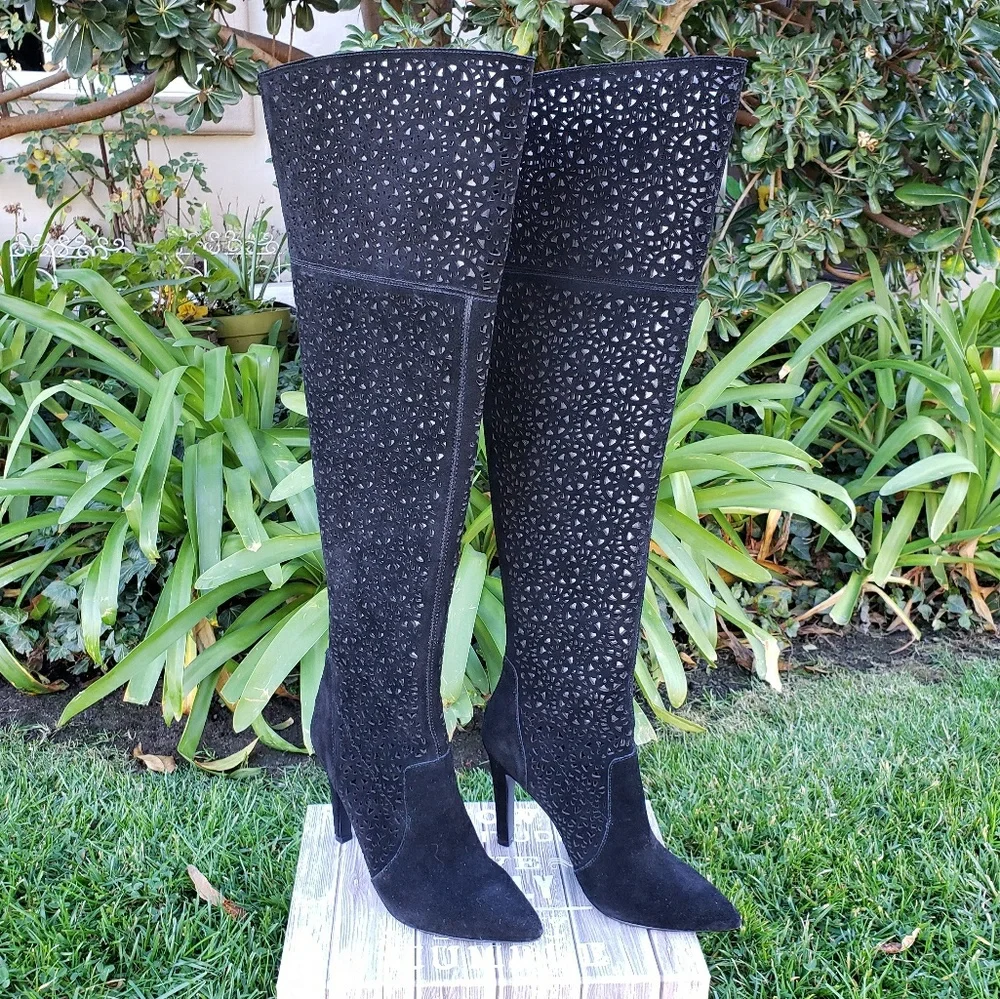Knock Their Socks Off Sexy OTK Fergie Boots